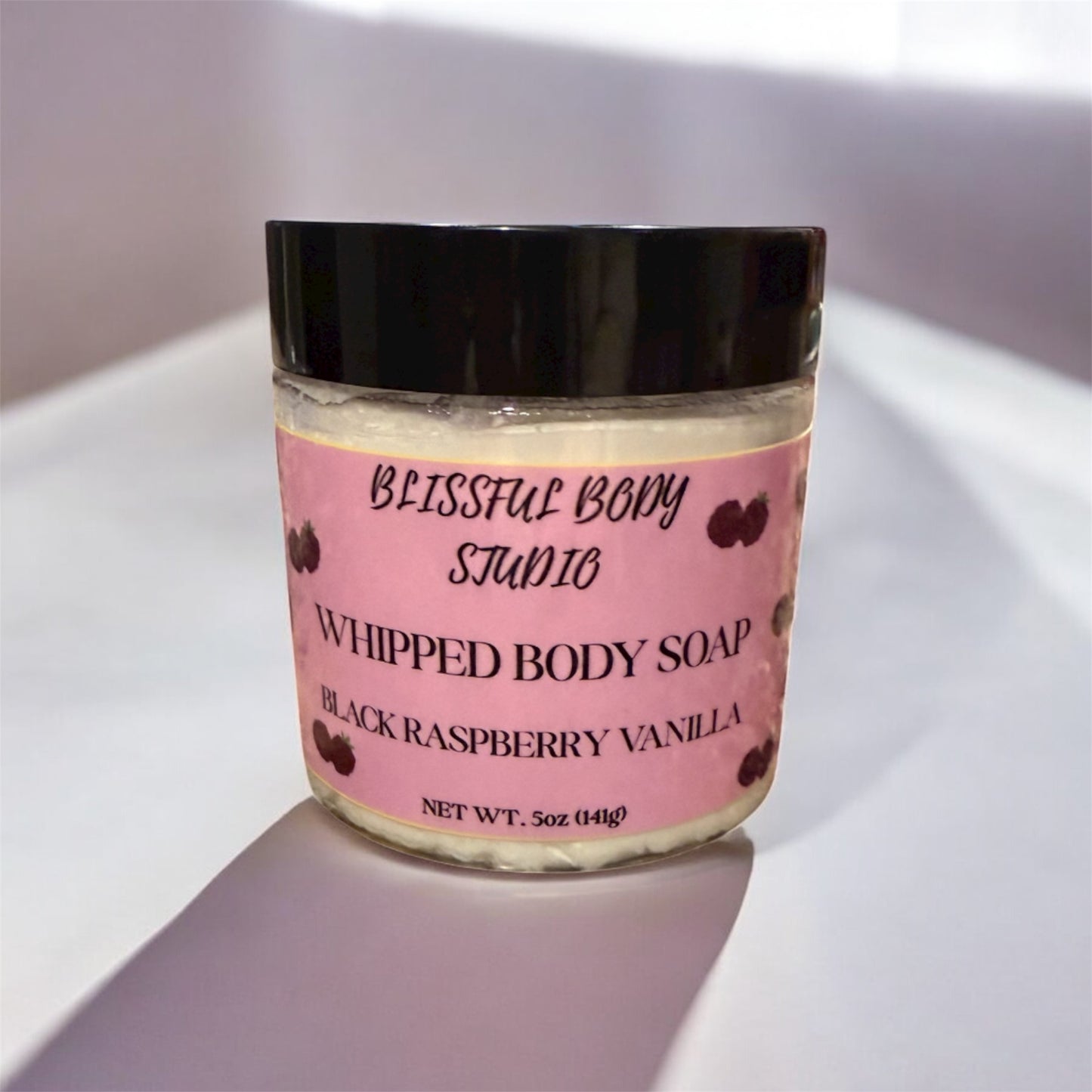 Black Raspberry Vanilla Whipped Body Soap