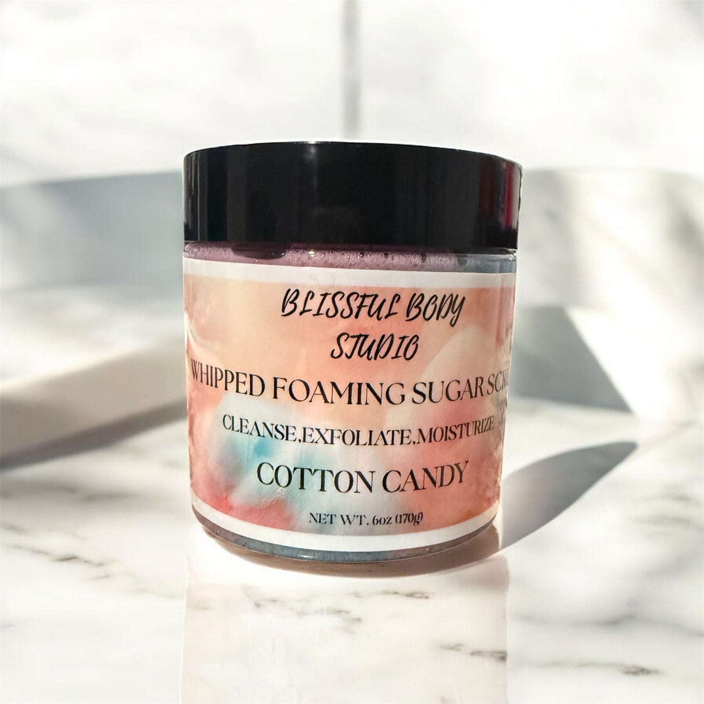 Cotton Candy Whipped Foaming Sugar Scrub