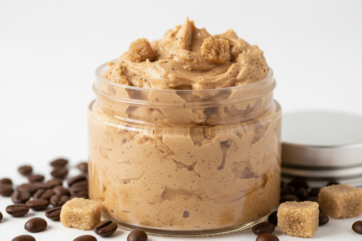 Whipped Foaming Brown Sugar Coffee Face Scrub