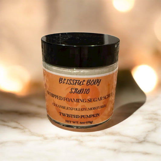 Twisted Pumpkin Whipped Foaming Sugar Scrub