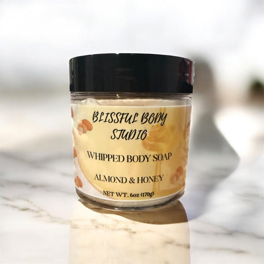 Almond & Honey Whipped Body Soap