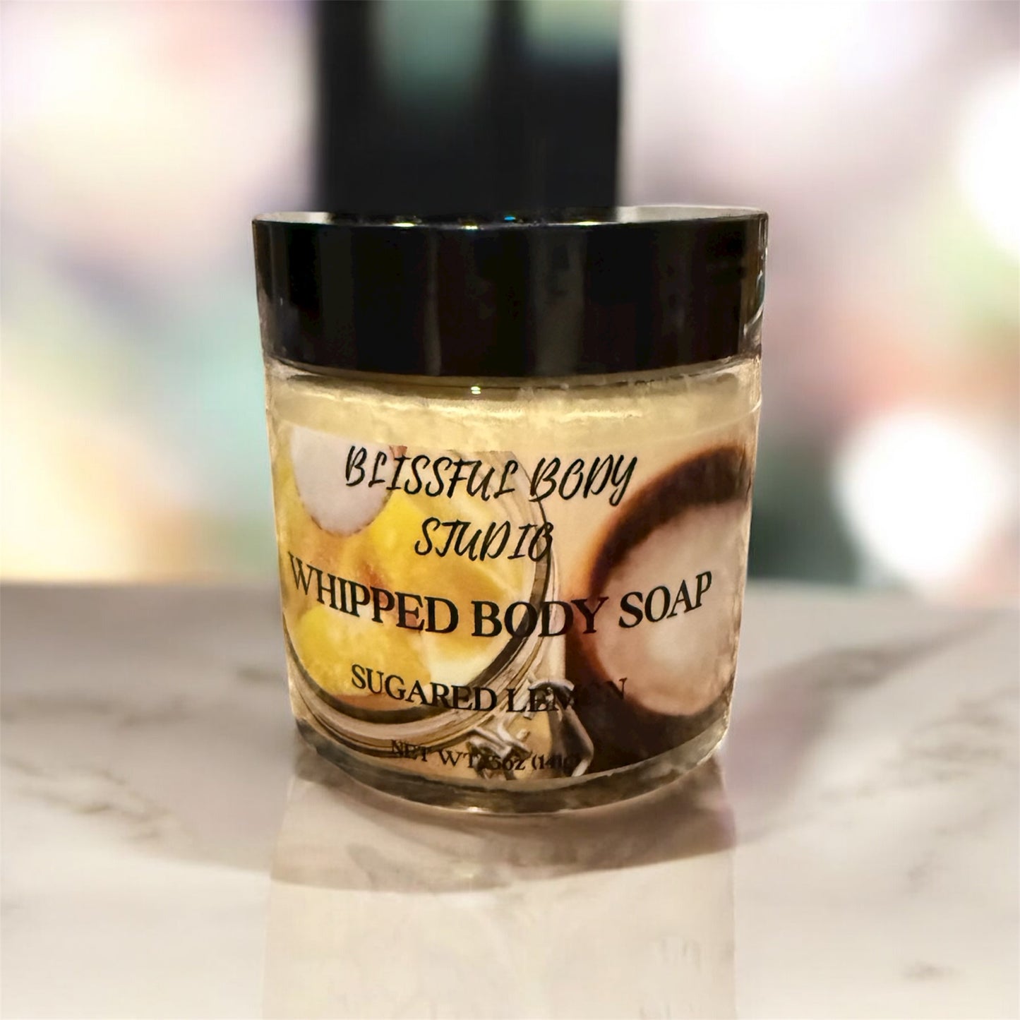 Sugared Lemon Whipped Body Soap