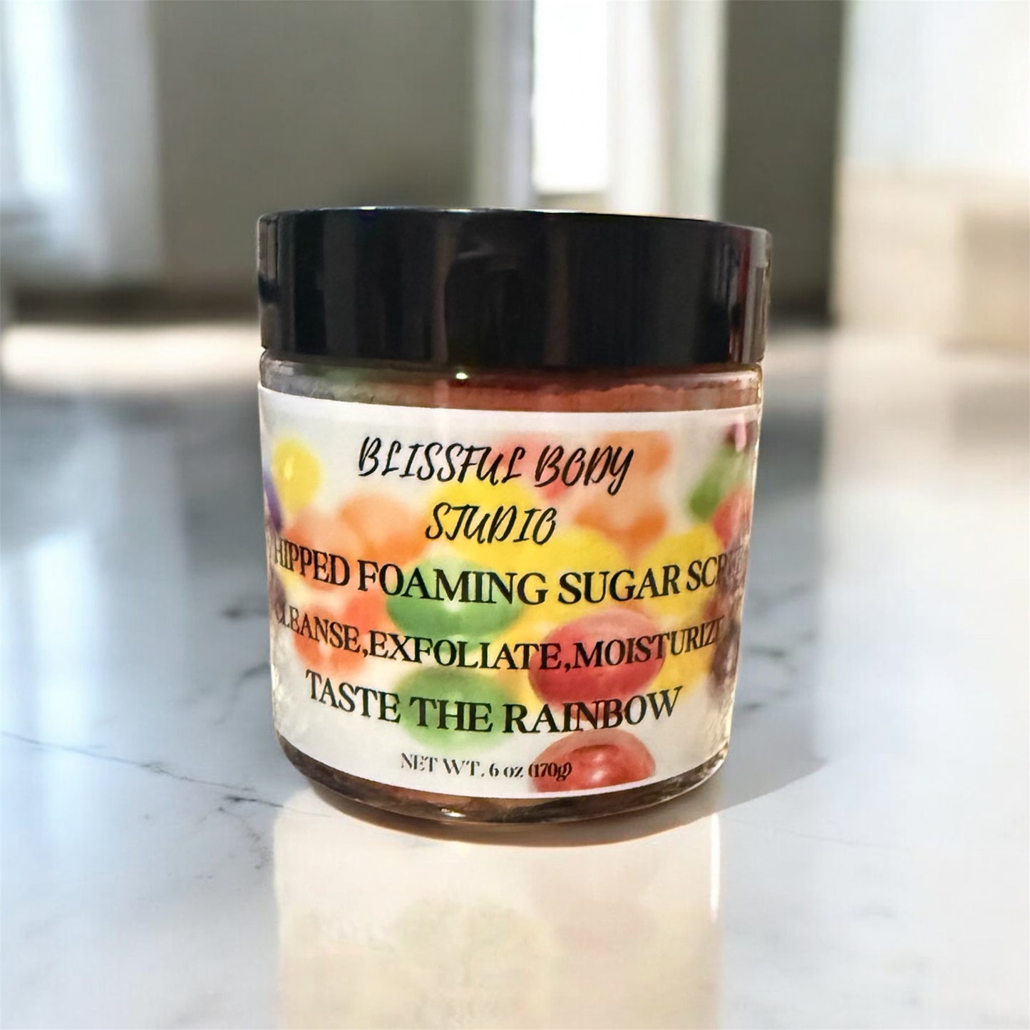 Taste The Rainbow Foaming Whipped Sugar Scrub