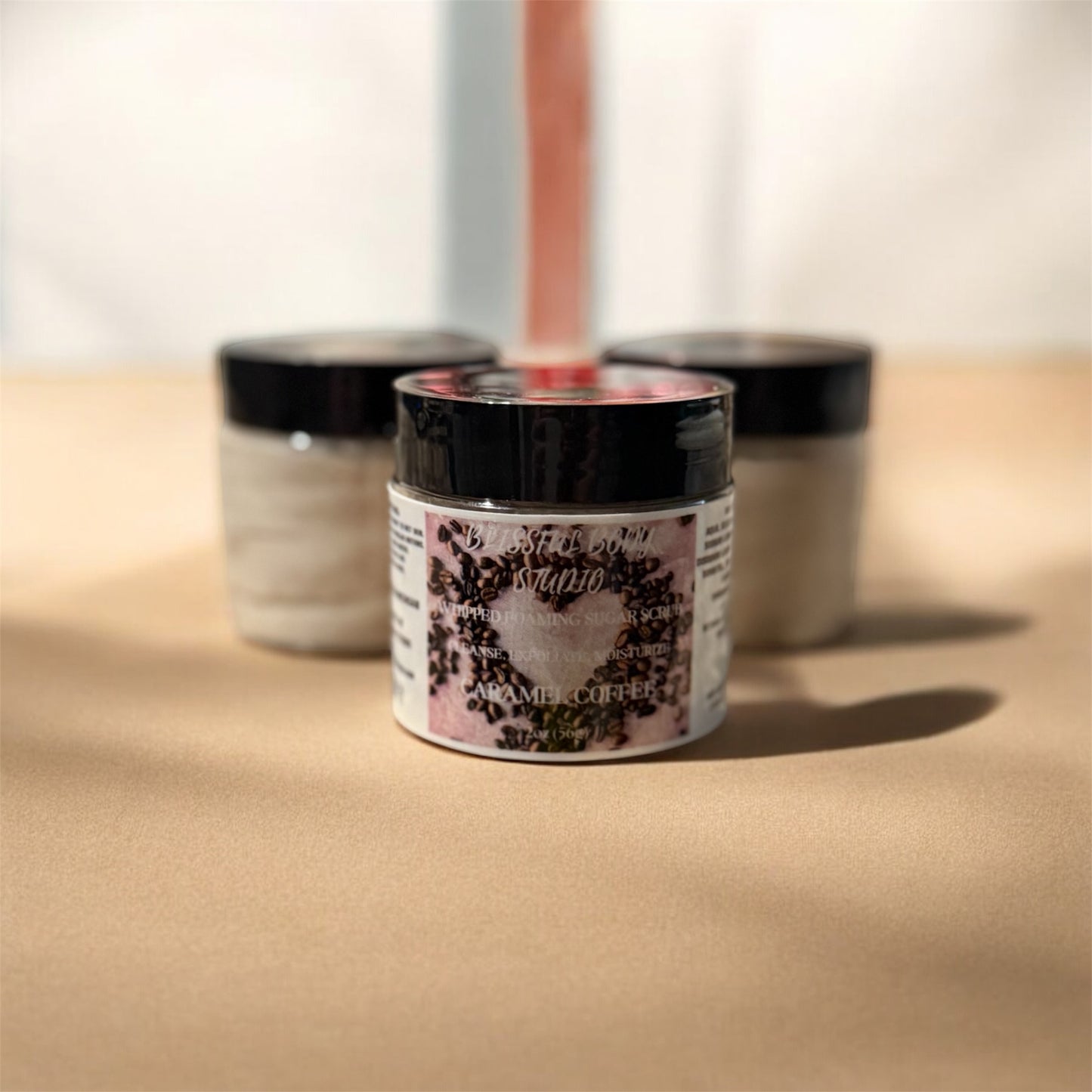 Caramel Coffee Whipped Foaming Sugar Scrub
