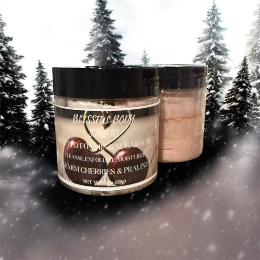 Cherries & Praline Whipped Foaming Sugar Scrub