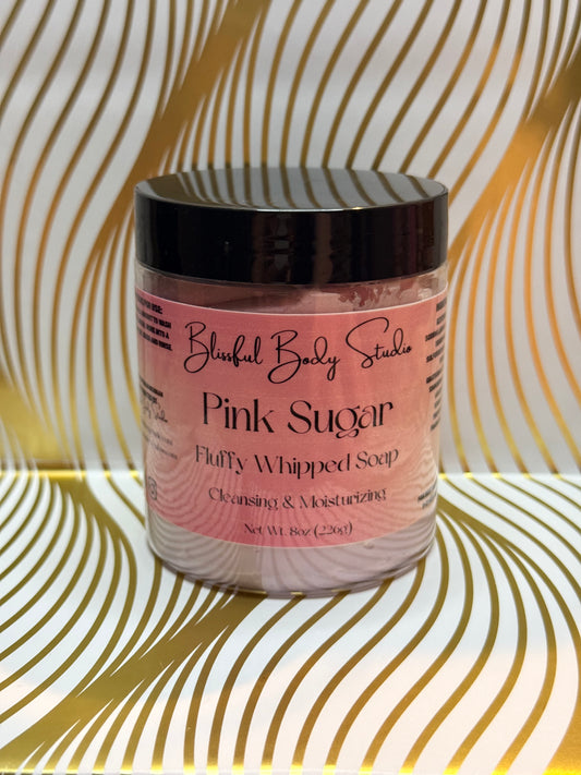 Pink Sugar Fluffy Whipped Soap