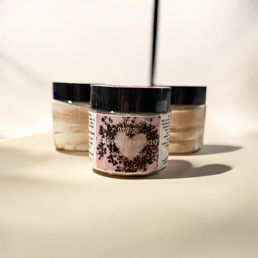 Caramel Coffee Whipped Body Soap