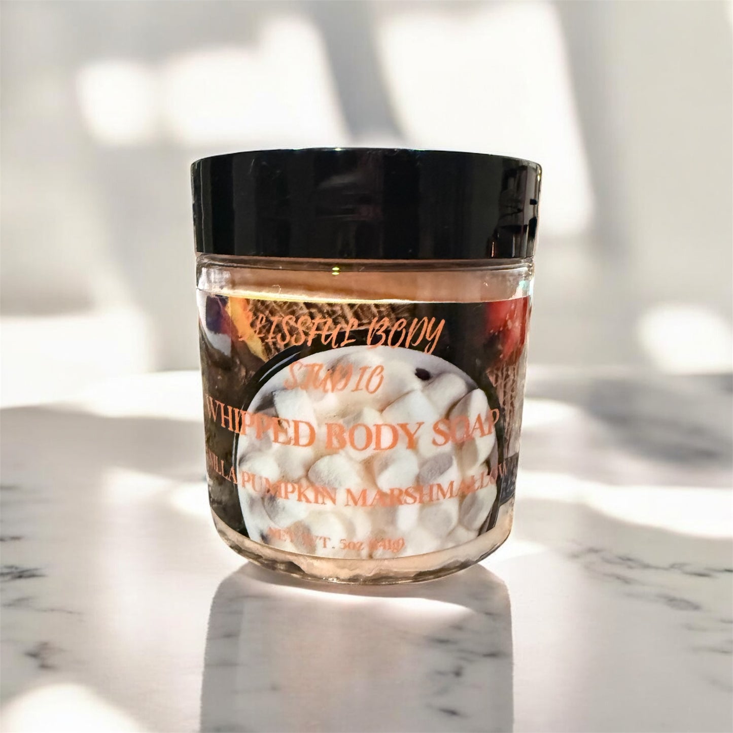 Vanilla Pumpkin Marshmallow Whipped Body Soap