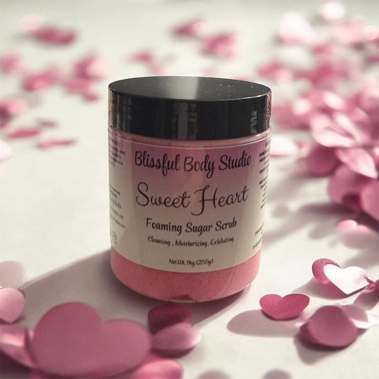 Sweetheart Foaming Sugar Scrub