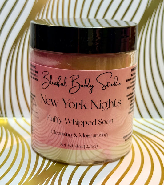 New York Nights Fluffy Whipped Soap