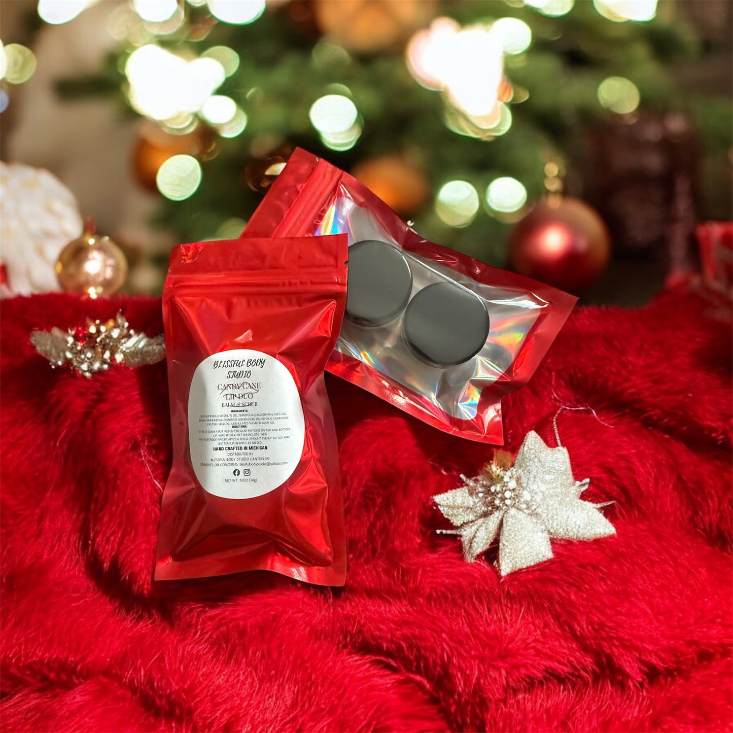 Candy Cane Lip Duo - Balm & Scrub